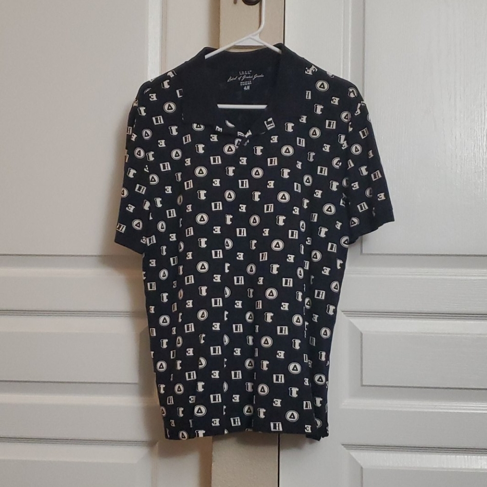 Black and white sublimation tshirt